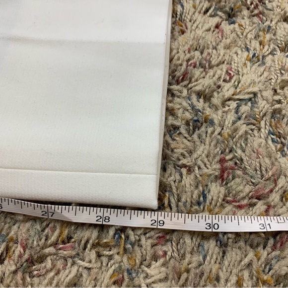 BCBGMaxAzria Andy Slim-Leg White Trouser Pant - Picture 7 of 10